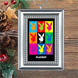 Playboy Magazine‎ Pop Art Christmas Tree Ornament